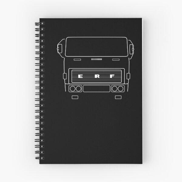 Item preview, Classic ERF C Series heavy lorry white outline graphic designed and sold by soitwouldseem.