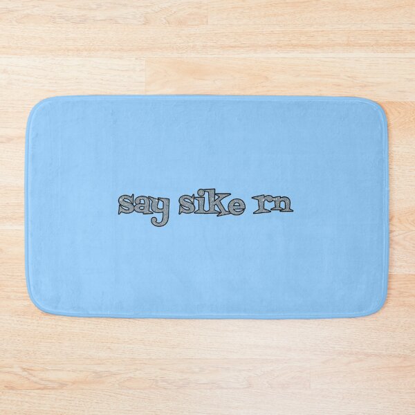 Item preview, Say Sike Right Now Glitter Quote designed and sold by katieeoconnor.