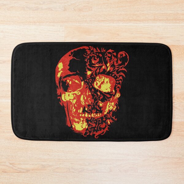 Item preview, Skull Skull Fire Red Yellow Flames Pattern Gift designed and sold by tarek25.