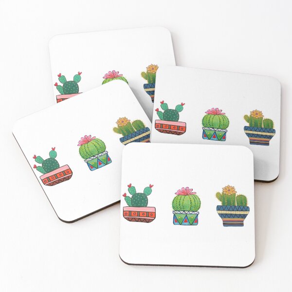 Item preview, Hand Painted Cactus Pots  designed and sold by Lee Yeng.
