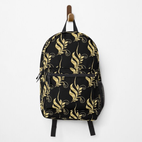 Item preview, Gold plant pattern designed and sold by KellyJanosko-bd.