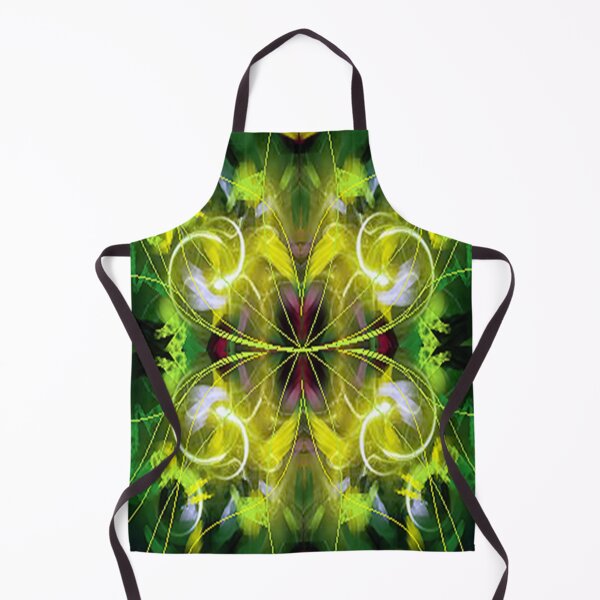 Item preview, Green and yellow abstracto,colorful abstraction, psychedelic Arte Abstracto, abstract art design designed and sold by Adri Barnard.