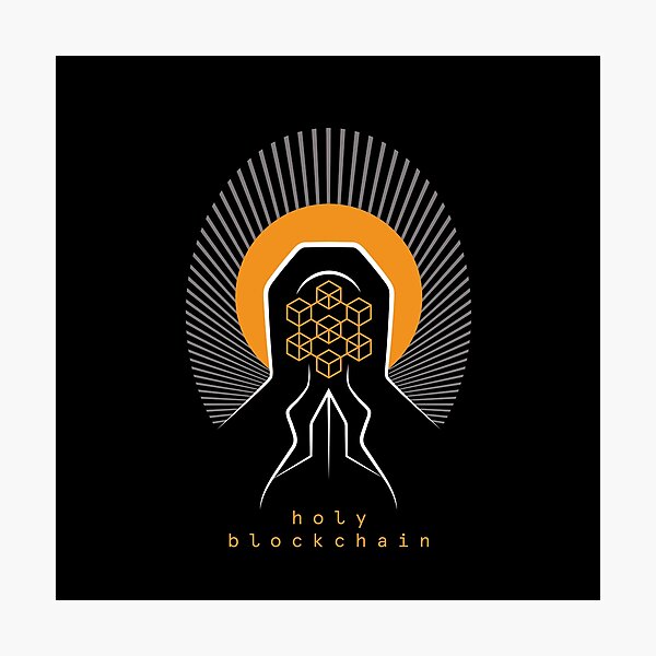 Artikel-Vorschau von Heilige Blockchain, designt und verkauft von HodlerSqvad.