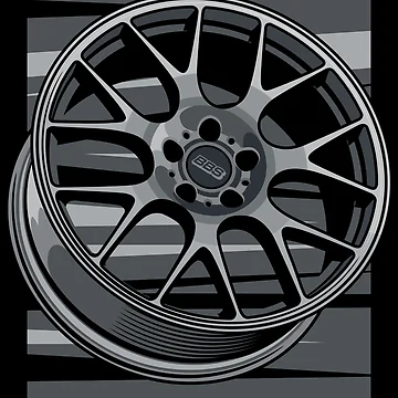Artwork thumbnail, Car Wheel/Rim BBS CH-R by idrdesign