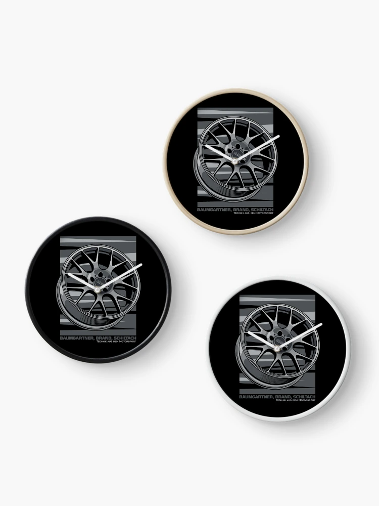 Thumbnail 3 of 4, Clock, Car Wheel/Rim BBS CH-R designed and sold by idrdesign.