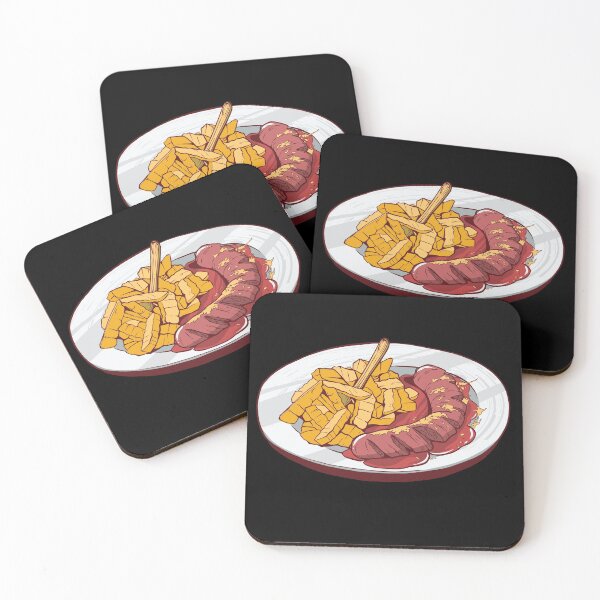 Item preview, Currywurst And French Fries designed and sold by DavinciStore21.