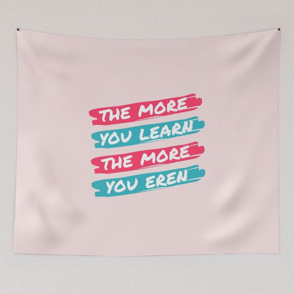 Item preview, The more you learn the more you earn designed and sold by Mekoooo.