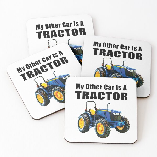 Item preview, My Other Car Is A Tractor Illustrated Watercolor designed and sold by Robirk.