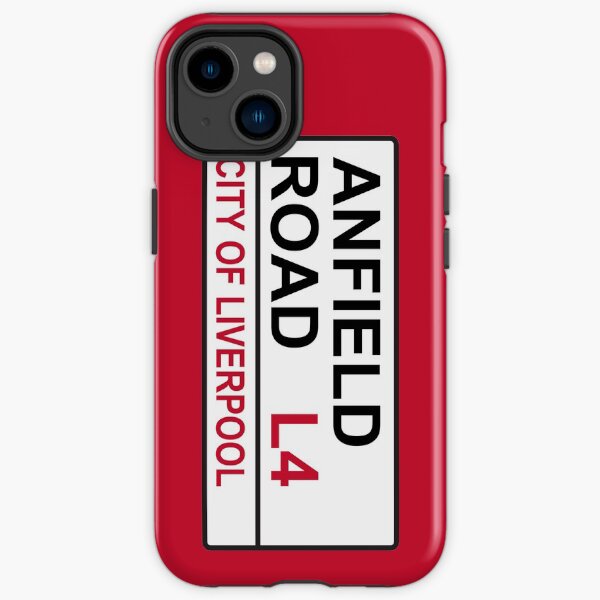 Liverpool Anfield Road Fußball Straßenschild iPhone Robuste Hülle