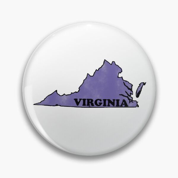 Item preview, Virginia Watercolor Blue  designed and sold by artbylukas.