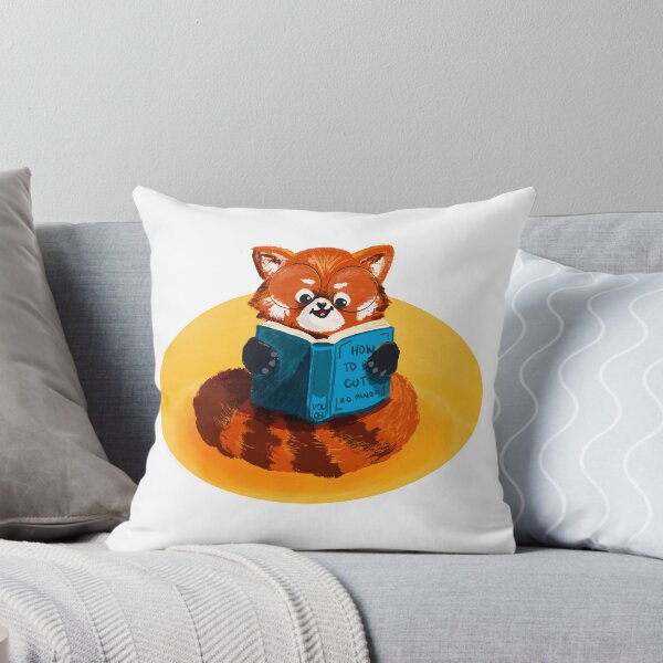 Item preview, Red Panda Bookworm designed and sold by Maddie Schaeche.
