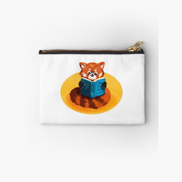 Item preview, Red Panda Bookworm designed and sold by Maddie Schaeche.