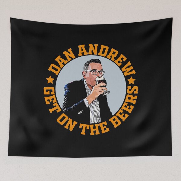Item preview, dan andrews beer with friend designed and sold by John Hana.