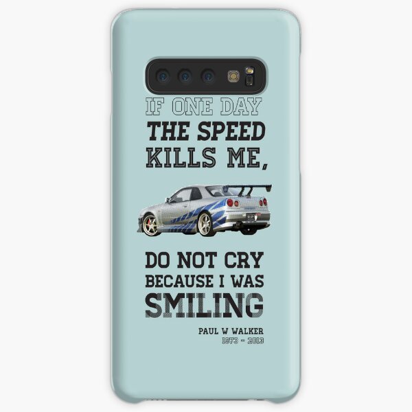 Paul Walker Tribute GTR - Halftone Samsung Galaxy Snap Case
