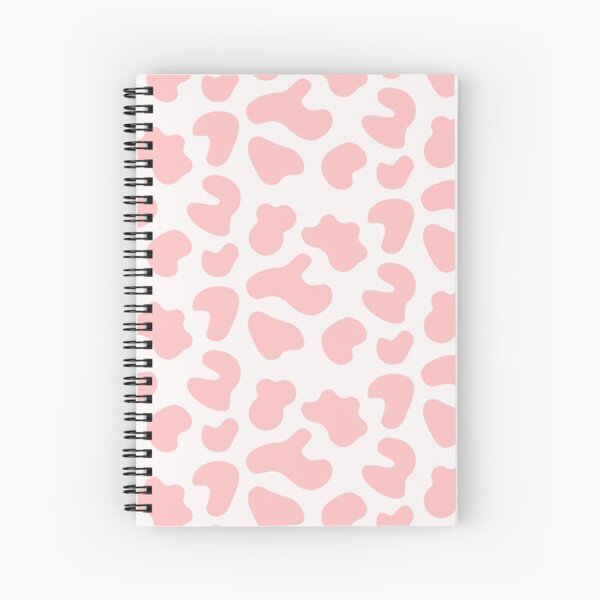 Lilac Cow Print Spiral Notebook for Sale by maobao