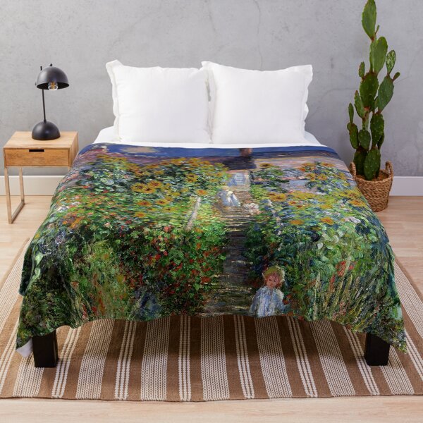 Item preview, Monet's Garden at Vétheuil - Claude Monet designed and sold by maryedenoa.