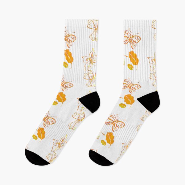 Item preview, 7 DAYS OF SUMMER- HAND PAINTED COLLECTION-ORANGE BUTTERFIES designed and sold by 7 days of Summer.