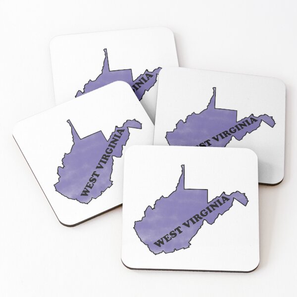 Item preview, West Virginia Watercolor Blue designed and sold by artbylukas.