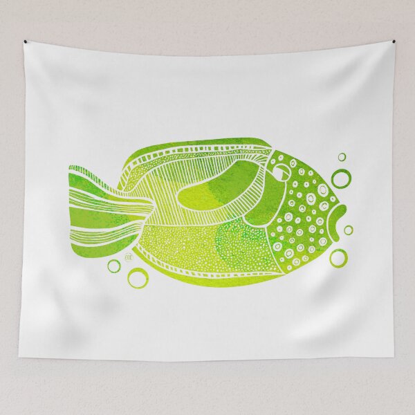 Item preview, Fisn swimming (color) designed and sold by adeillustrator.
