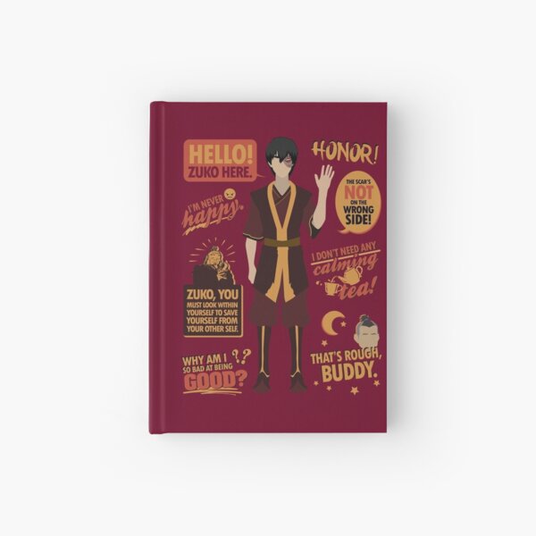 Hello, Zuko Here! Hardcover Journal