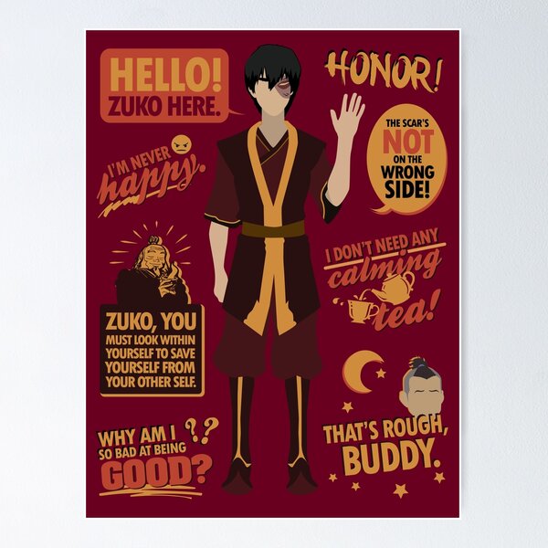 Item preview, Hello, Zuko Here! designed and sold by Avia Asner.