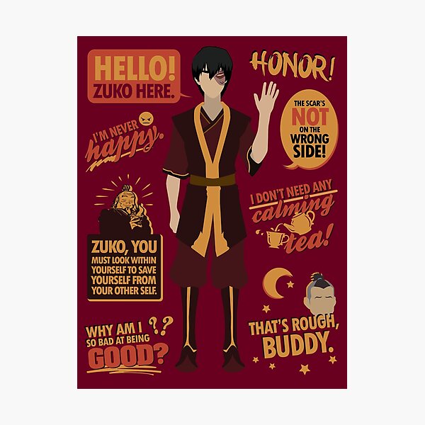 Item preview, Hello, Zuko Here! designed and sold by Avia Asner.
