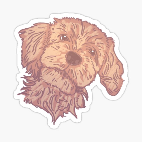 Item preview, Super Cute Cockapoo Puppy Design designed and sold by BayRosePets.