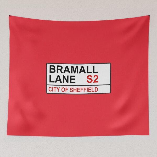 Item preview, Sheffield Football Team Bramall Lane Street Sign designed and sold by DelfDesign.
