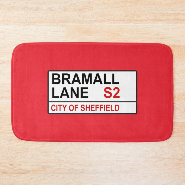 Item preview, Sheffield Football Team Bramall Lane Street Sign designed and sold by DelfDesign.