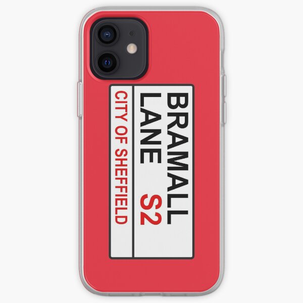 Sheffield Football Team Bramall Lane Street Sign iPhone Soft Case