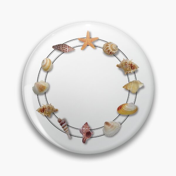 Item preview, Sea shells nautical clock designed and sold by danastuff.