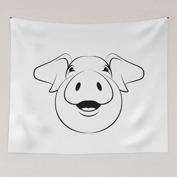 Item preview, Funny pig designed and sold by chrisbears.