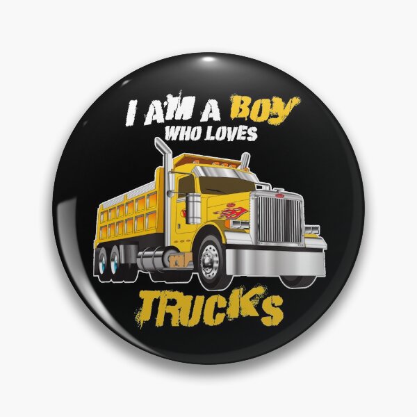 Item preview, Yellow Dump Truck for Boy I am a boy who loves trucks designed and sold by Garisp44.
