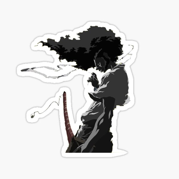 Anime: Afro Samurai: Resurrection  Aesthetic anime, Anime monochrome, Dark  anime