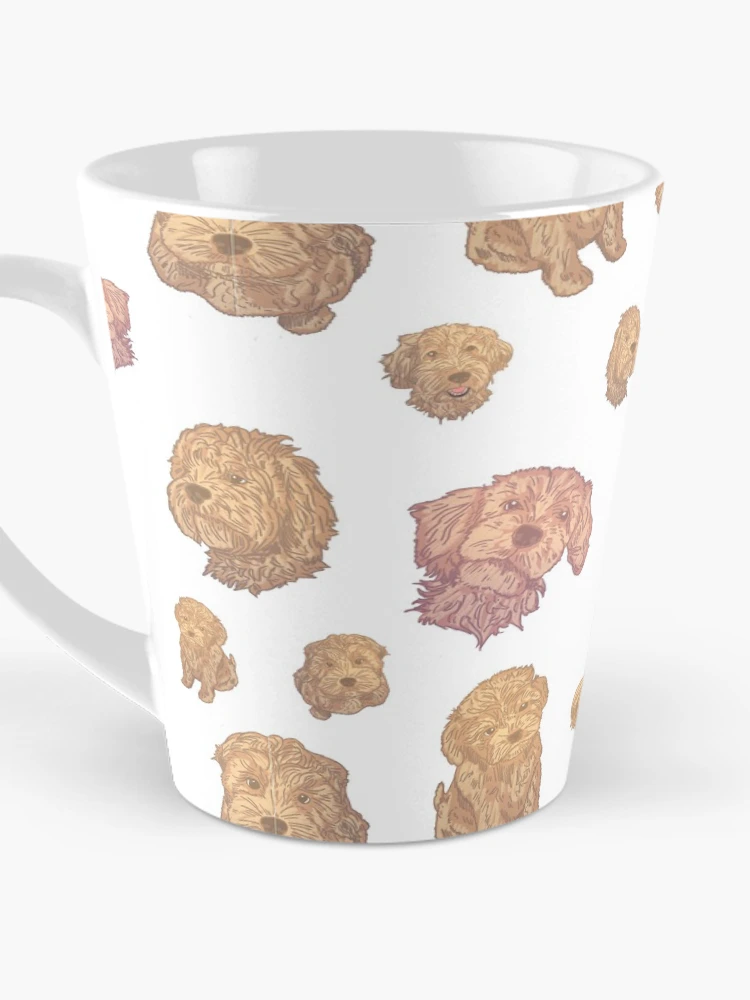 Thumbnail 3 of 4, Coffee Mug, Cute Cockapoo Repeatable Pattern designed and sold by BayRosePets.
