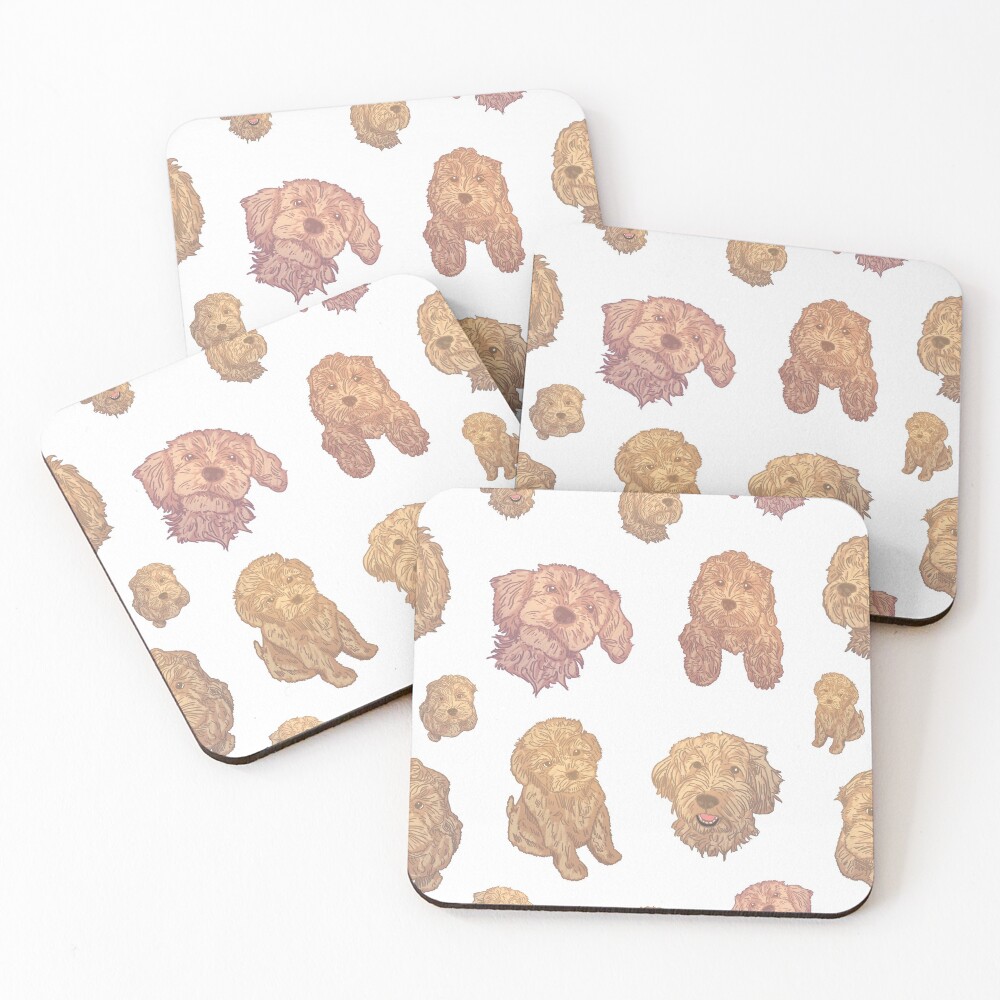 Item preview, Coasters (Set of 4) designed and sold by BayRosePets.