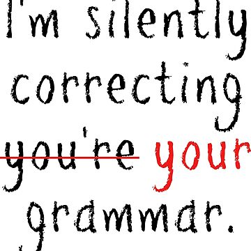 Artwork thumbnail, I'm silently correcting your grammar by OffensiveFun