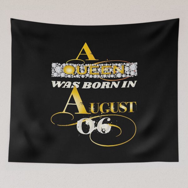 Item preview, A queen was born in august 06 Birthday design designed and sold by greatatlas.
