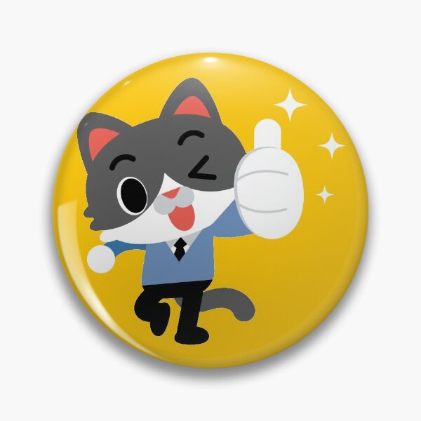 Artikelvorschau, Business Cat Daumen hoch entworfen und verkauft von Funny-Vintage.