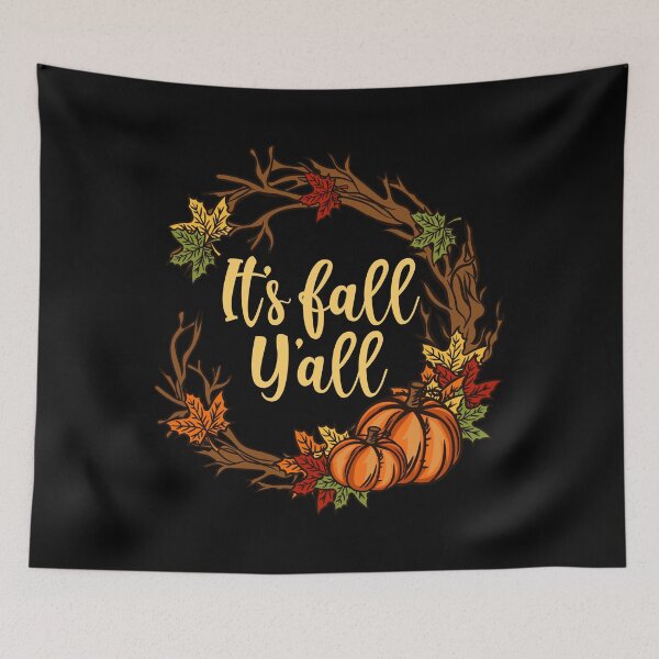 Item preview, It's Fall Y'all - Happy Pumpkin Deco Gift designed and sold by biNutz.