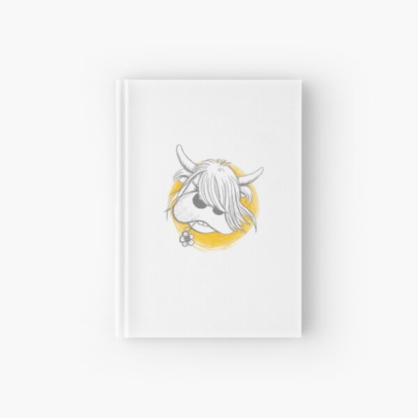 Petite highland cow Carnet cartonné