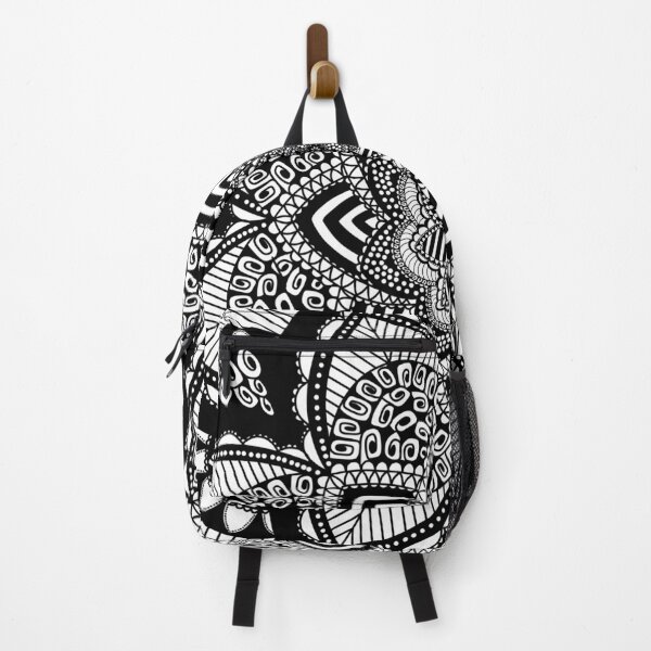 Item preview, Mandala black and white designed and sold by chloesartworld.