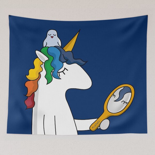 Item preview, hippie unicorn  designed and sold by LaDaDi.