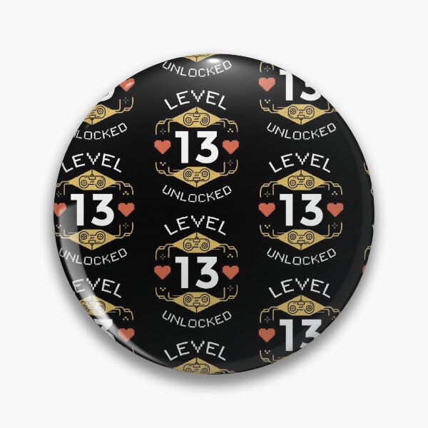 Item preview, Level 13 Unlocked Birthday designed and sold by DavinciStore21.