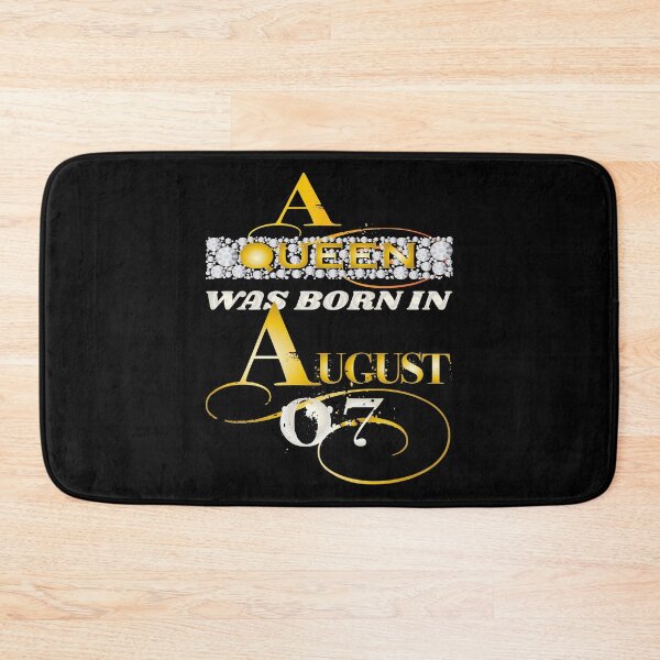 Item preview, A queen was born in august 07 Birthday design designed and sold by greatatlas.