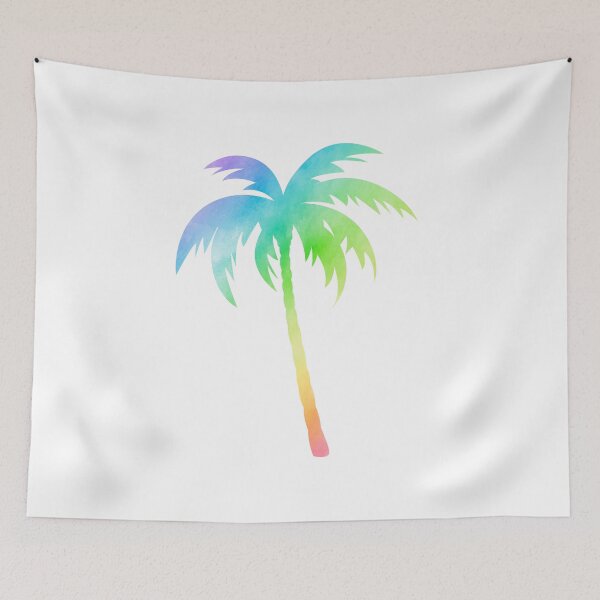 Item preview, Rainbow palm trees designed and sold by AdelDa19.