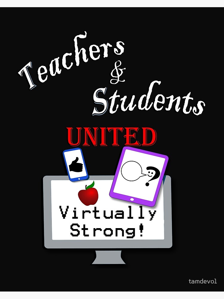 Virtual Classroom Gifts for Teachers and Students: Back to School Virtually  Strong Quote