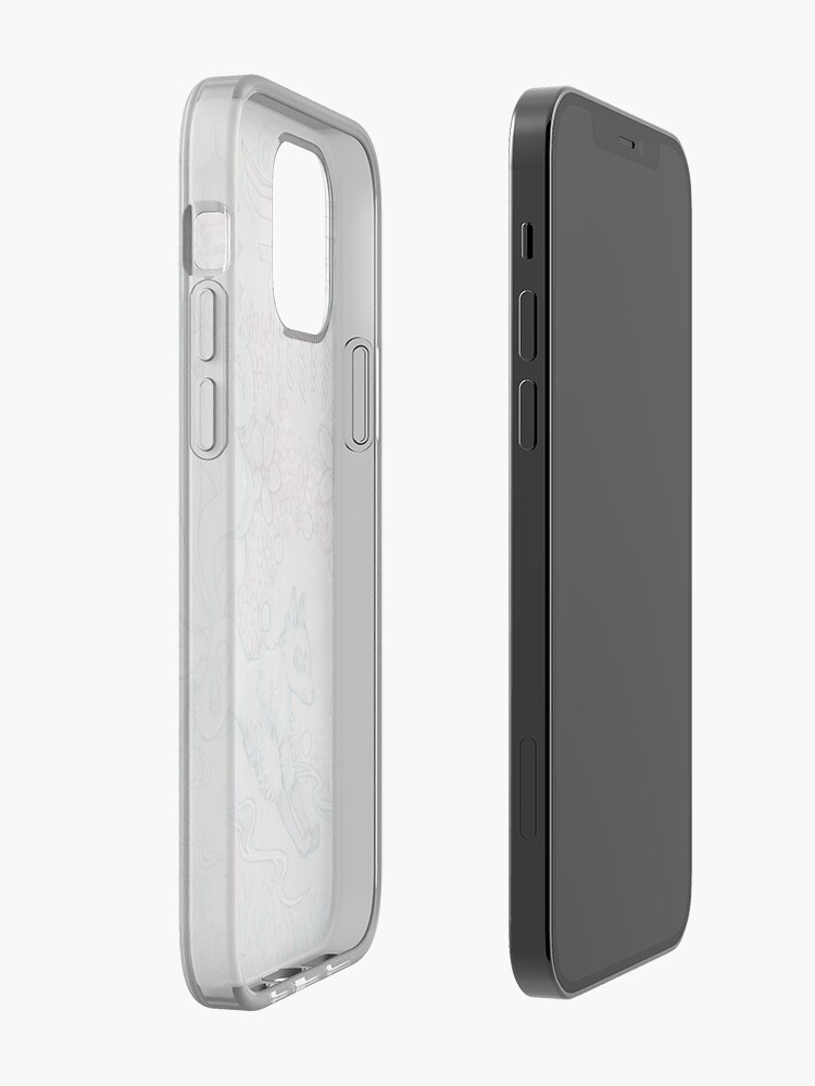 Alternate view of Kitsune Fox with Shinto Shrine iPhone Case & Cover