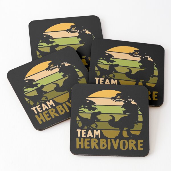 Item preview, Team Herbivore - Vegan Dinosaur Gift designed and sold by biNutz.