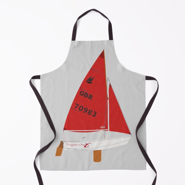 Item preview, Mirror Dinghy 70983 'Penguin One' designed and sold by RedBubbleBath.